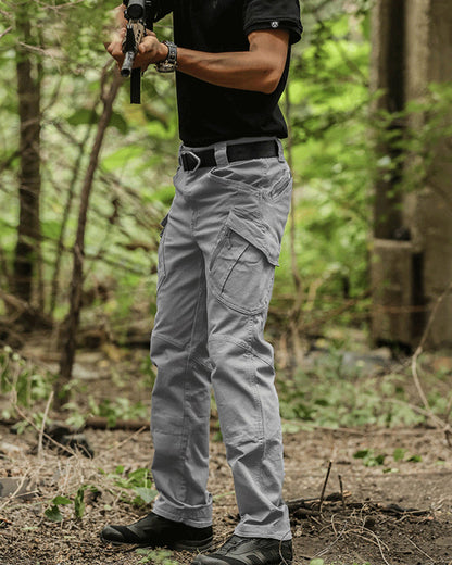 Versatile Stretch Cargo Trousers - techwear pants - Comfortable Stretch Cargo Trousers for Every Adventure - View 2