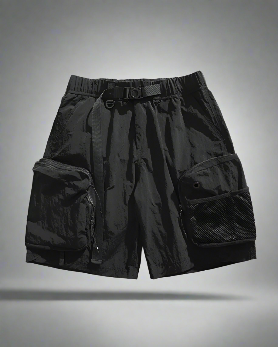 Versatile Summer Adventure Shorts - summer shorts - Functional Multi-Pocket Sports Shorts for Summer - View 2