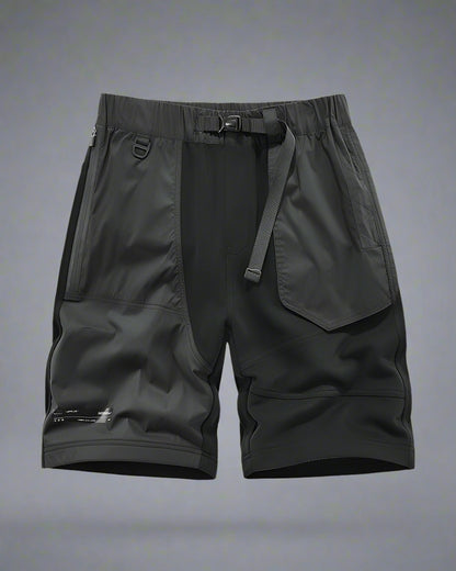 Versatile Summer Sport Cargo Shorts - cargo shorts - Stylish Techwear Cargo Shorts for Urban Adventures - Main view