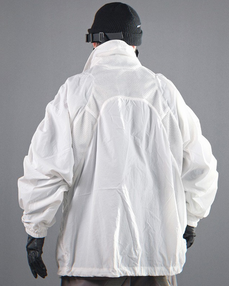 Versatile SunShield Lapel Jacket -  functional sun protection - Versatile SunShield Jacket for Outdoor Adventures - View 3
