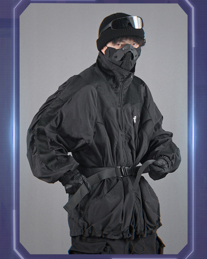 Versatile SunShield Lapel Jacket -  quick-drying - Versatile SunShield Jacket for Outdoor Adventures - View 7