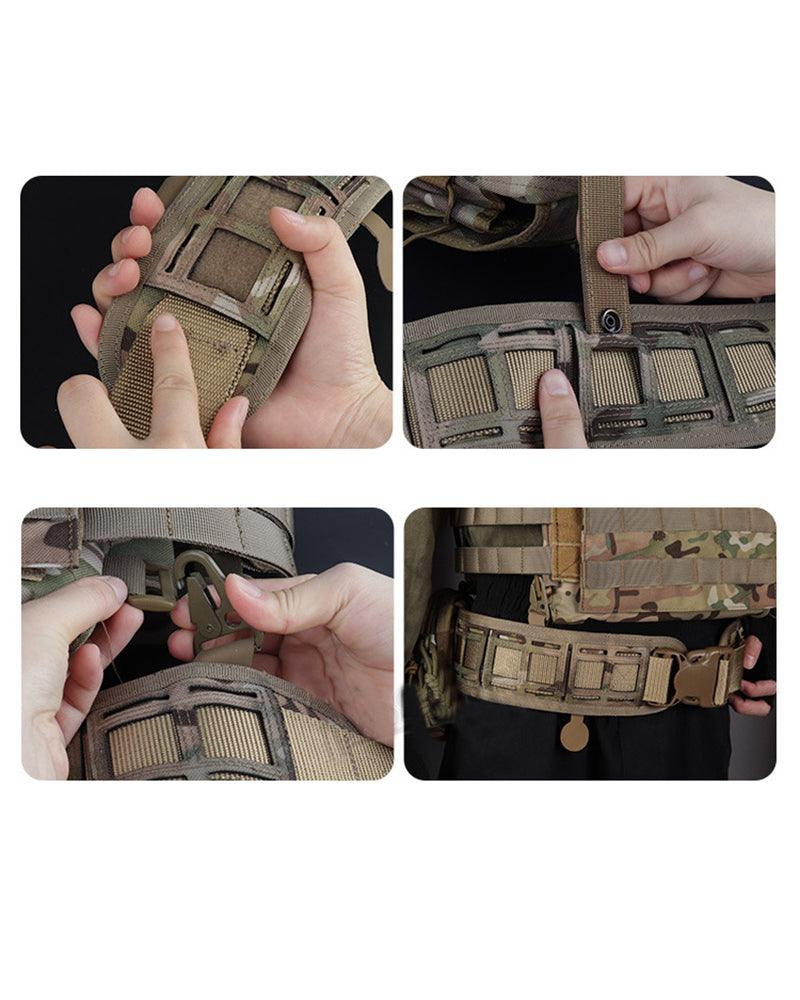 Versatile Tactical Belt Cushion -  comfort gear - Comfortable Tactical Belt Cushion with MOLLE Compatibility - View 5