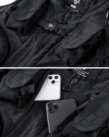 Versatile Tactical Cargo Vest -  cargo vest - Functional Tactical Cargo Vest for Urban Adventures - View 4