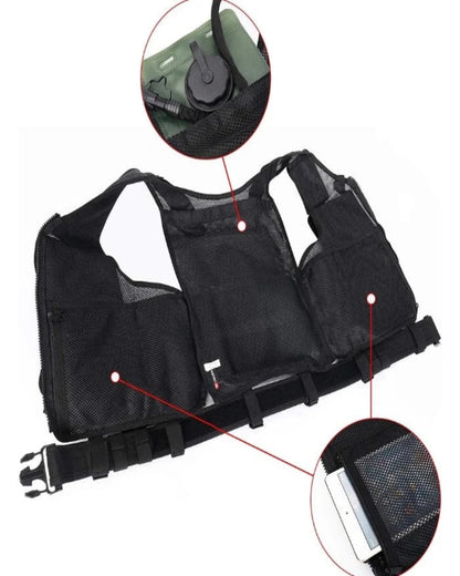 Versatile Tactical Combat Vest -  combat vest - Versatile Tactical Combat Vest for All Sizes - View 5