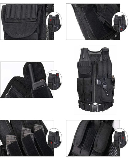 Versatile Tactical Combat Vest -  durable vest - Versatile Tactical Combat Vest for All Sizes - View 6