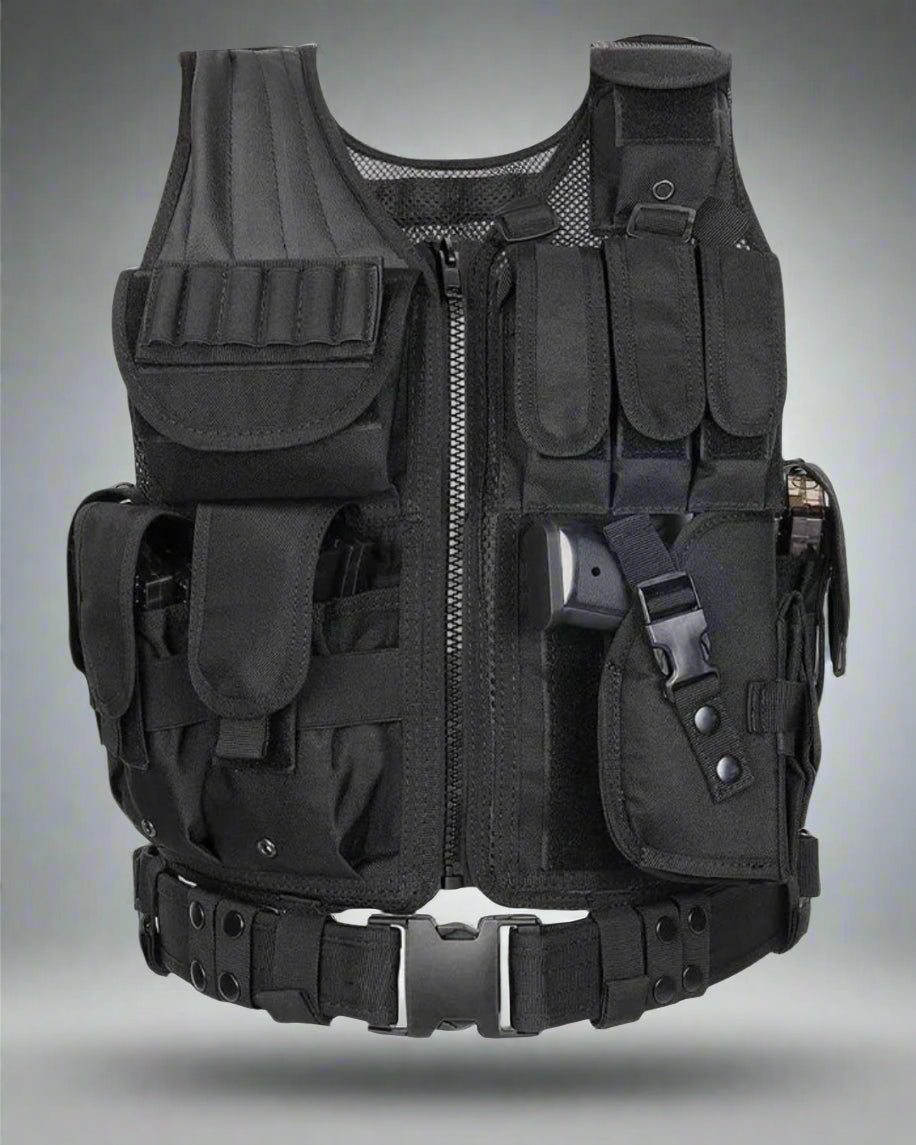 Versatile Tactical Combat Vest - tactical vest - Versatile Tactical Combat Vest for All Sizes - View 2