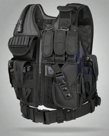 Versatile Tactical Combat Vest - tactical gear - Versatile Tactical Combat Vest for All Sizes - Main view