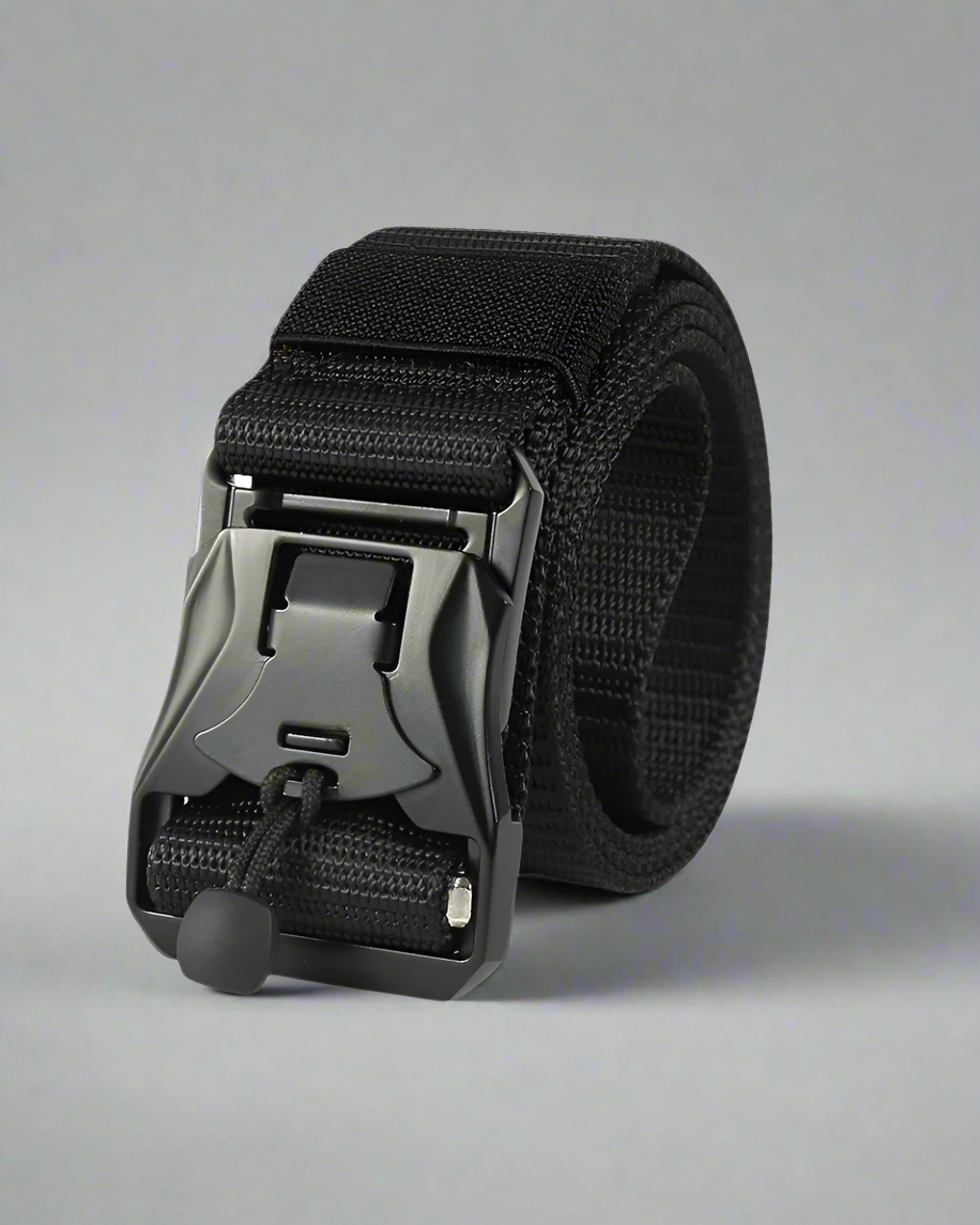 Versatile Tactical Men's Belt - durable tactical belt - Comfortable Tactical Men's Belt with Arc Shaped Buckle - Main view