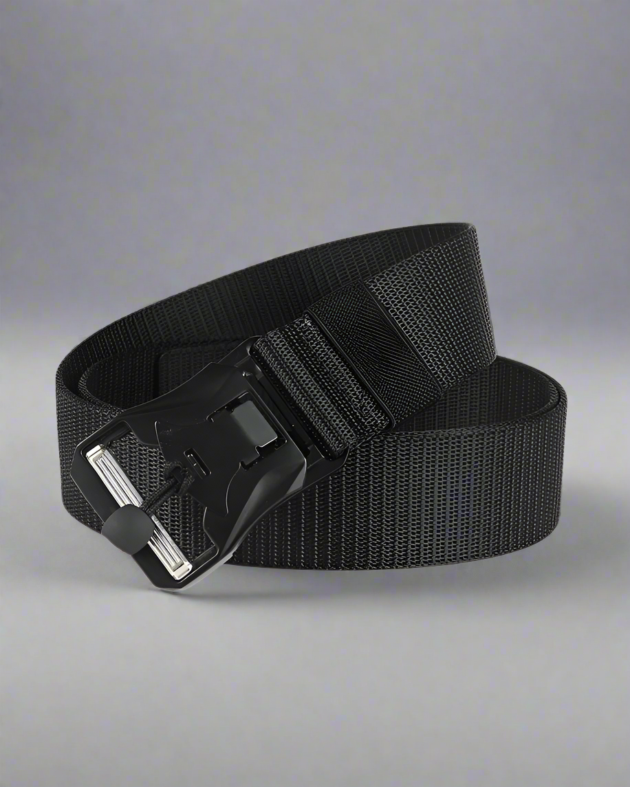 Versatile Tactical Men's Belt -  ergonomic belt - Comfortable Tactical Men's Belt with Arc Shaped Buckle - View 4