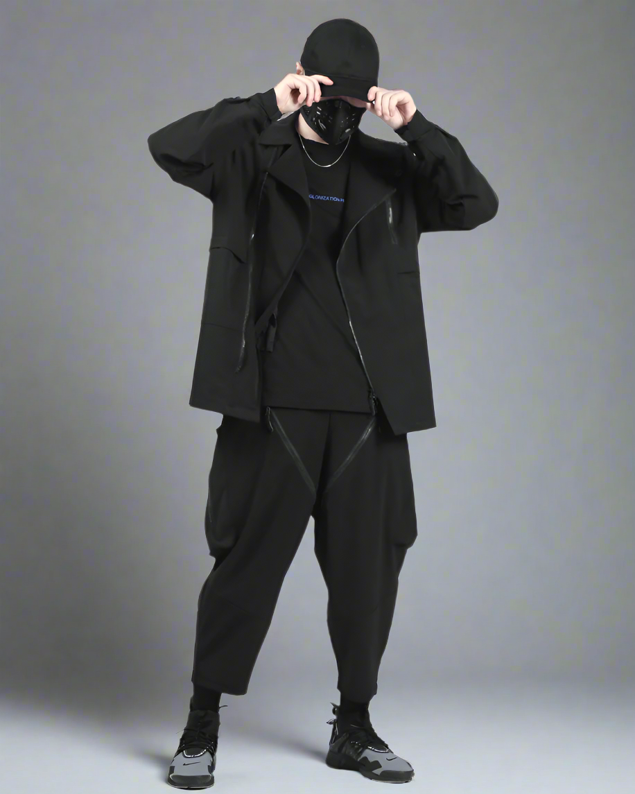 Versatile Tactical Moto Jacket -  stylish streetwear jacket - Comfortable Tactical Moto Jacket for Everyday Adventure - View 6