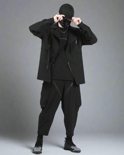 Versatile Tactical Moto Jacket -  stylish streetwear jacket - Comfortable Tactical Moto Jacket for Everyday Adventure - View 6