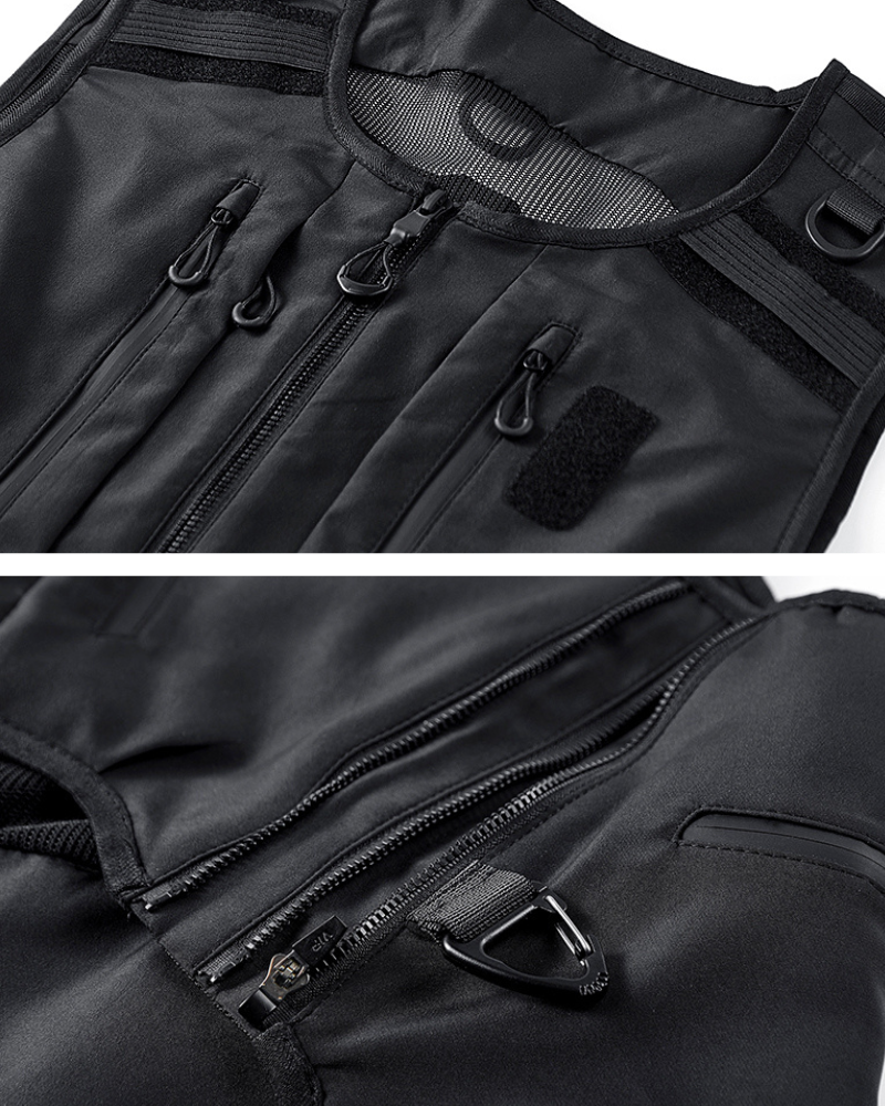 Versatile Tactical Sports Vest -  durable outdoor vest - Functional Tactical Sports Vest for Urban Adventures - View 4