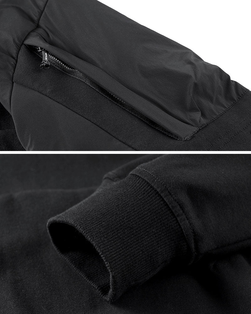 Versatile Tactical Two-Tone Hoodie -  layering hoodie - Stylish Two-Tone Tactical Hoodie for Everyday Comfort - View 6