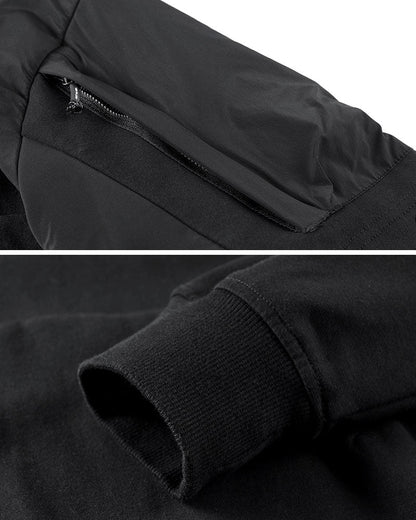 Versatile Tactical Two-Tone Hoodie -  layering hoodie - Stylish Two-Tone Tactical Hoodie for Everyday Comfort - View 6