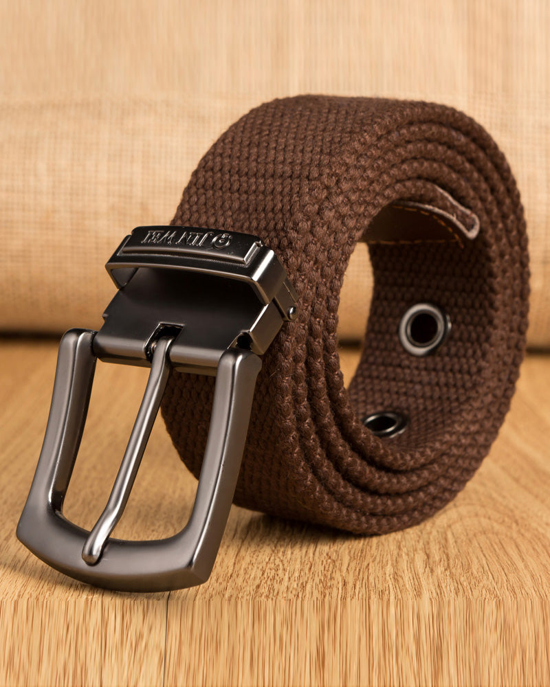 Versatile Tactical Woven Belt -  stainless steel buckle - Durable Tactical Woven Belt for Everyday Adventures - View 6