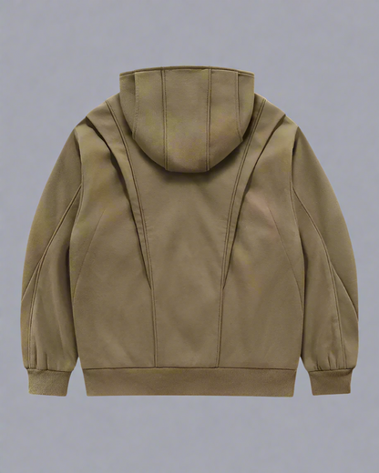 Versatile Tactical Zip-Up Hoodie -  everyday wear hoodie - Urban Tactical Zip-Up Hoodie for Everyday Style - View 3