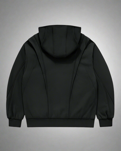 Versatile Tactical Zip-Up Hoodie -  functional streetwear - Urban Tactical Zip-Up Hoodie for Everyday Style - View 4