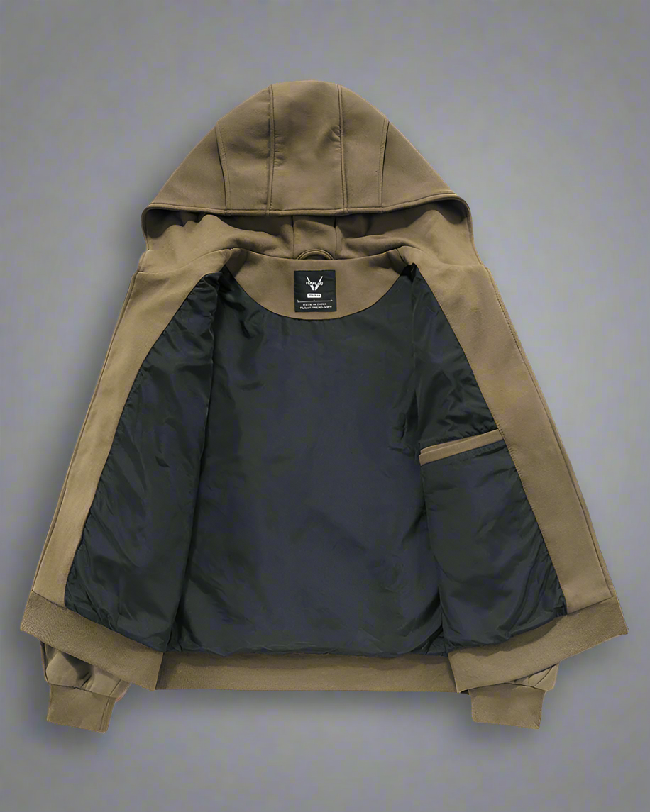 Versatile Tactical Zip-Up Hoodie -  streetwear - Urban Tactical Zip-Up Hoodie for Everyday Style - View 5