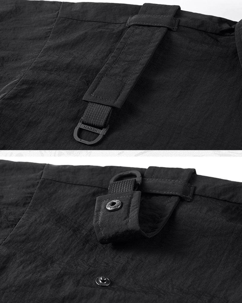 Versatile Tech Cargo Chest Shirt -  chest bag - Tech Cargo Chest Shirt - Practical Urban Style - View 4