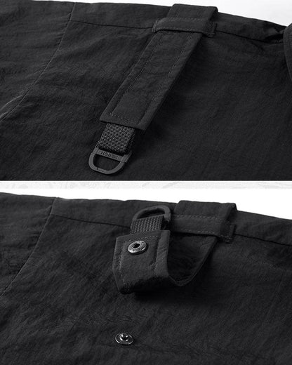 Versatile Tech Cargo Chest Shirt -  chest bag - Tech Cargo Chest Shirt - Practical Urban Style - View 4