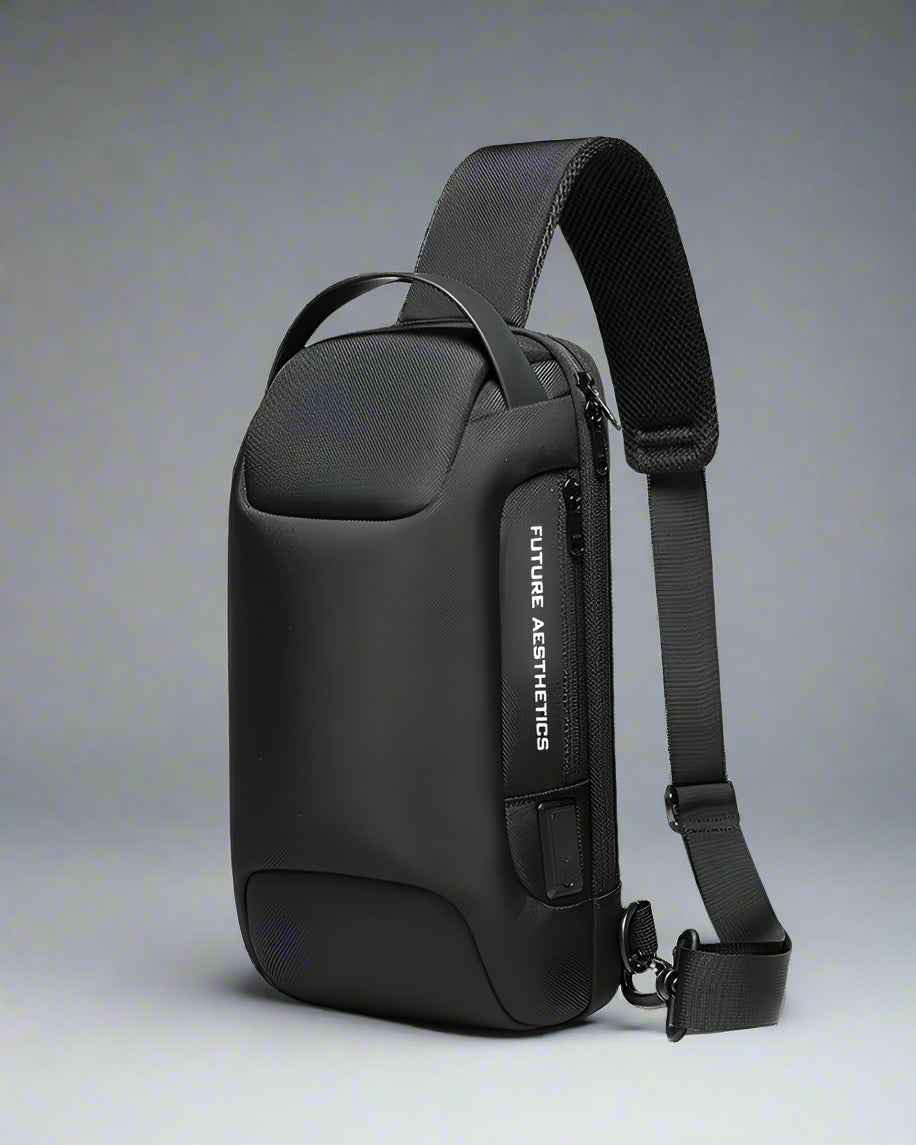 Versatile Tech Sling Bag - BEST SELLERS - Durable Tech Sling Bag with USB Charging Port - Main view