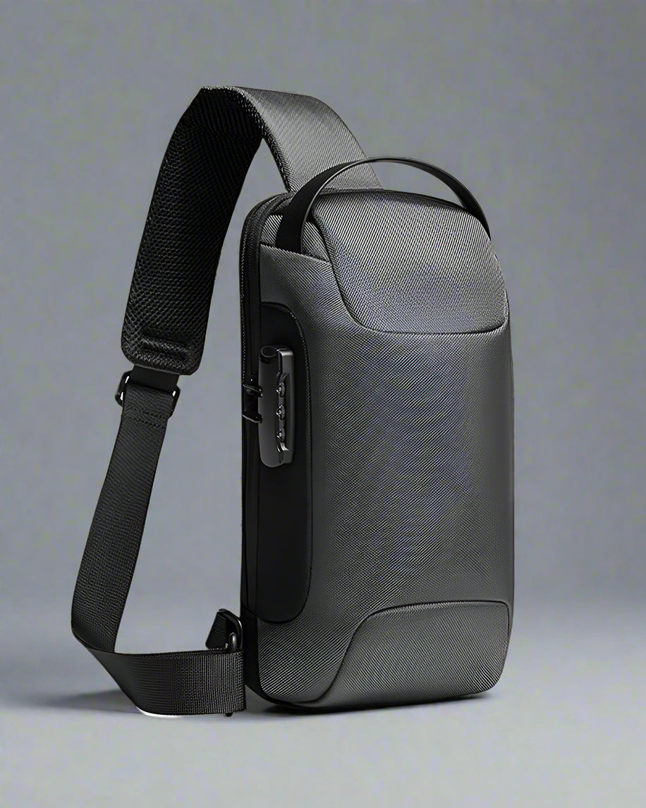 Versatile Tech Sling Bag -  durable backpack - Durable Tech Sling Bag with USB Charging Port - View 3