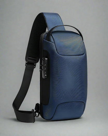 Versatile Tech Sling Bag -  shock-absorbing sling bag - Durable Tech Sling Bag with USB Charging Port - View 4