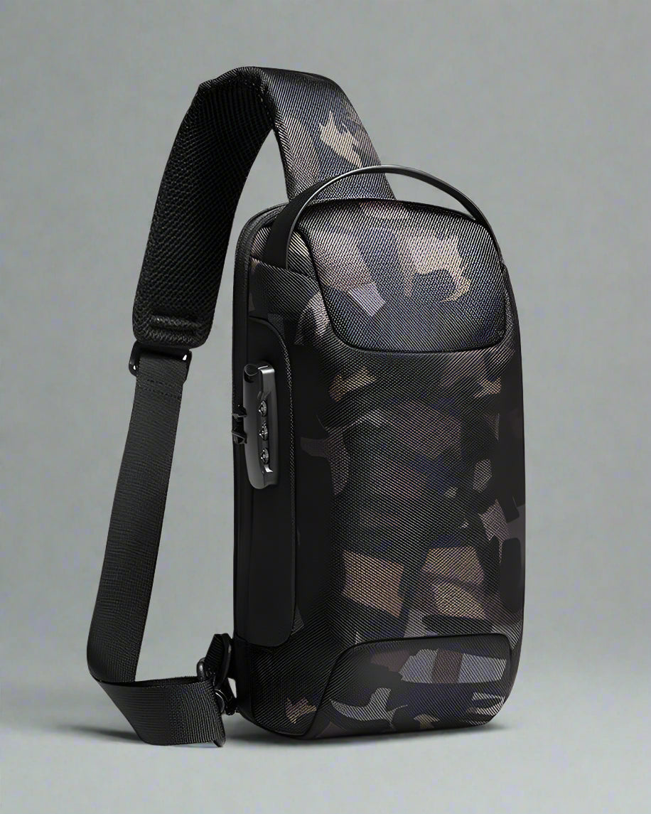 Versatile Tech Sling Bag -  sling bag - Durable Tech Sling Bag with USB Charging Port - View 5