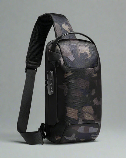 Versatile Tech Sling Bag -  sling bag - Durable Tech Sling Bag with USB Charging Port - View 5