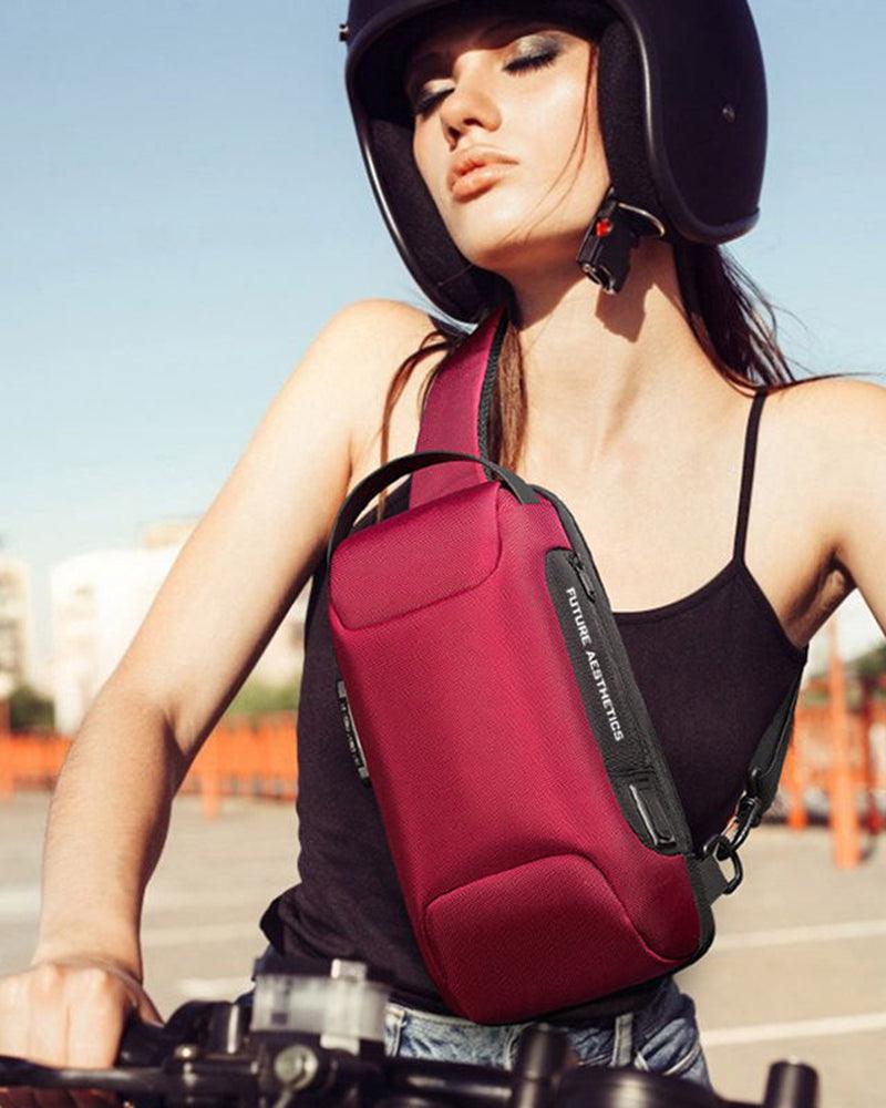 Versatile Tech Sling Bag - tech bag - Durable Tech Sling Bag with USB Charging Port - View 9