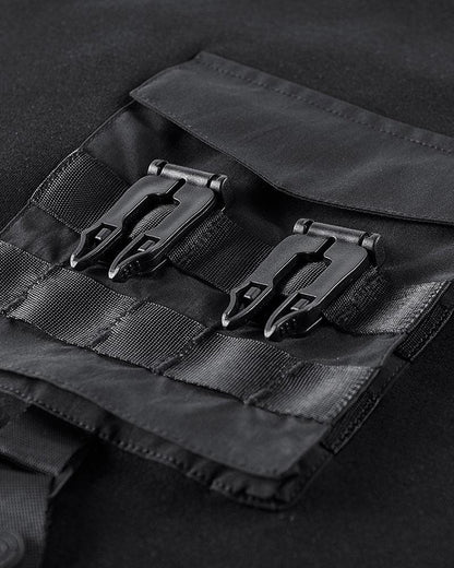 Versatile Techwear Chest Bag Tee -  outdoor tee - Techwear Chest Bag Tee for Comfort and Functionality - View 6