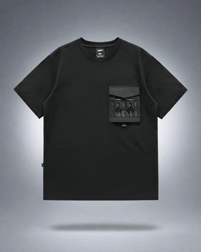 Versatile Techwear Chest Bag Tee - techwear - Techwear Chest Bag Tee for Comfort and Functionality - View 2