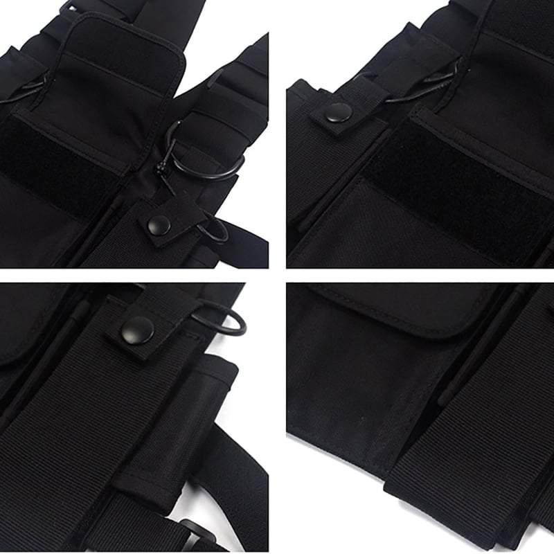 Versatile Techwear Chest Pack -  lightweight - Versatile Techwear Chest Pack for Everyday Use - View 7