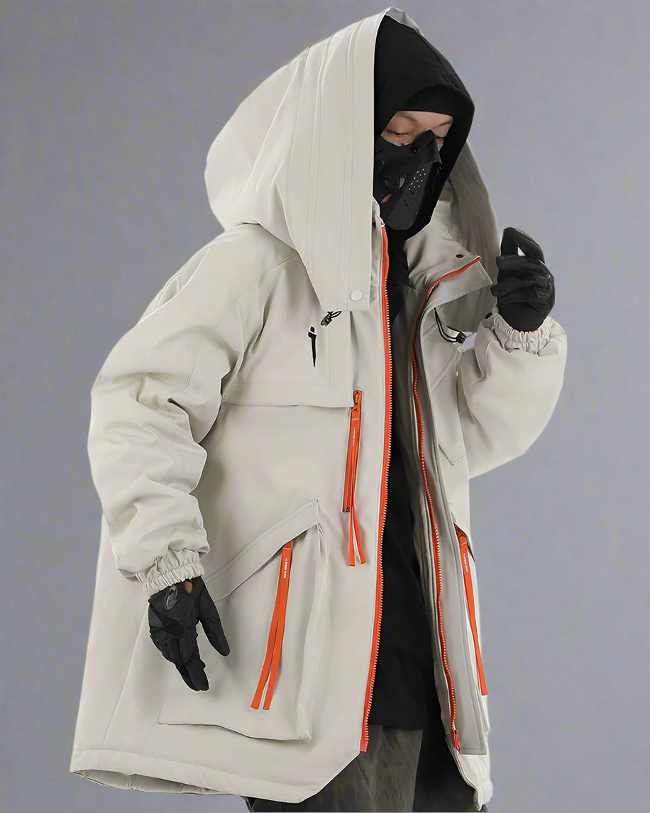 Versatile Techwear Winter Jacket -  durable design - Versatile Techwear Winter Jacket for Urban Style - View 5