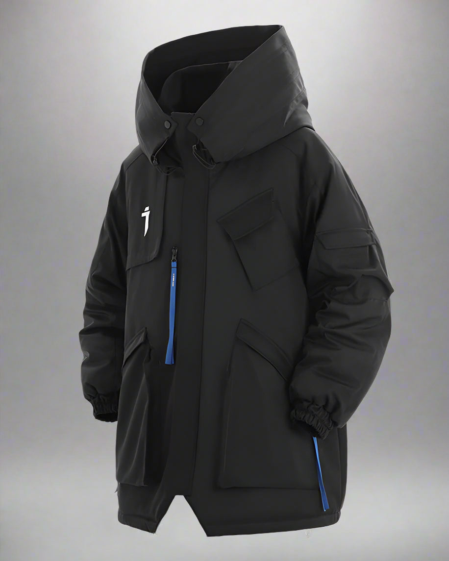 Versatile Techwear Winter Jacket -  pockets for essentials - Versatile Techwear Winter Jacket for Urban Style - View 6