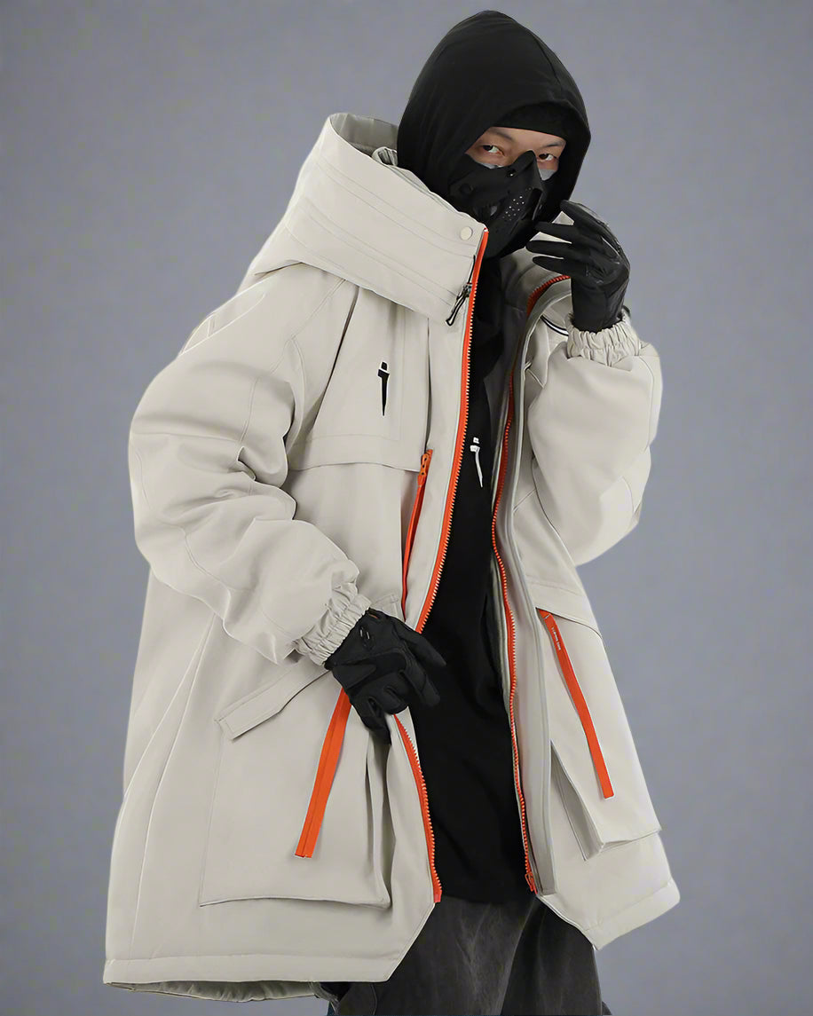 Versatile Techwear Winter Jacket - techwear - Versatile Techwear Winter Jacket for Urban Style - View 3