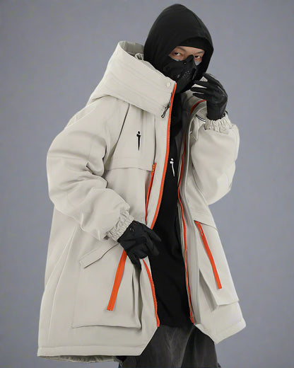 Versatile Techwear Winter Jacket - techwear - Versatile Techwear Winter Jacket for Urban Style - View 3