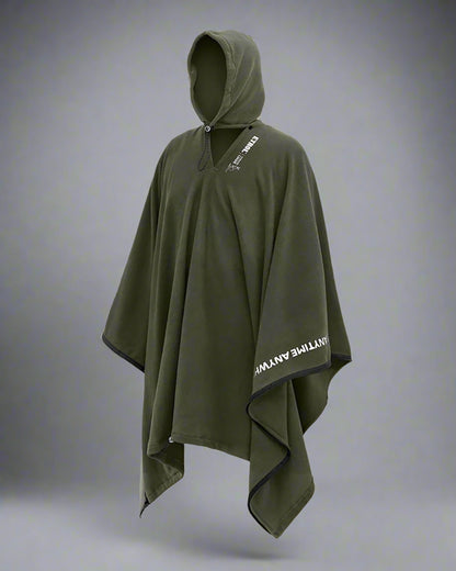 Versatile Thermal Tech Cloak - fleece jacket - Stylish Versatile Thermal Tech Cloak for Outdoor Adventures - Main view