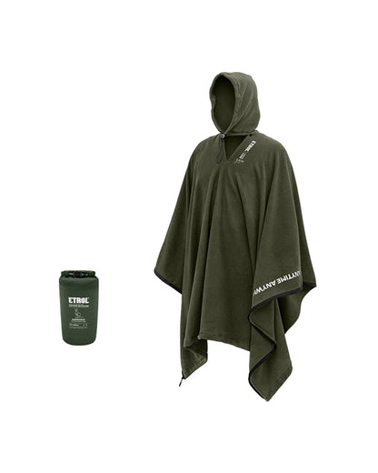 Versatile Thermal Tech Cloak -  outdoor adventures - Stylish Versatile Thermal Tech Cloak for Outdoor Adventures - View 3