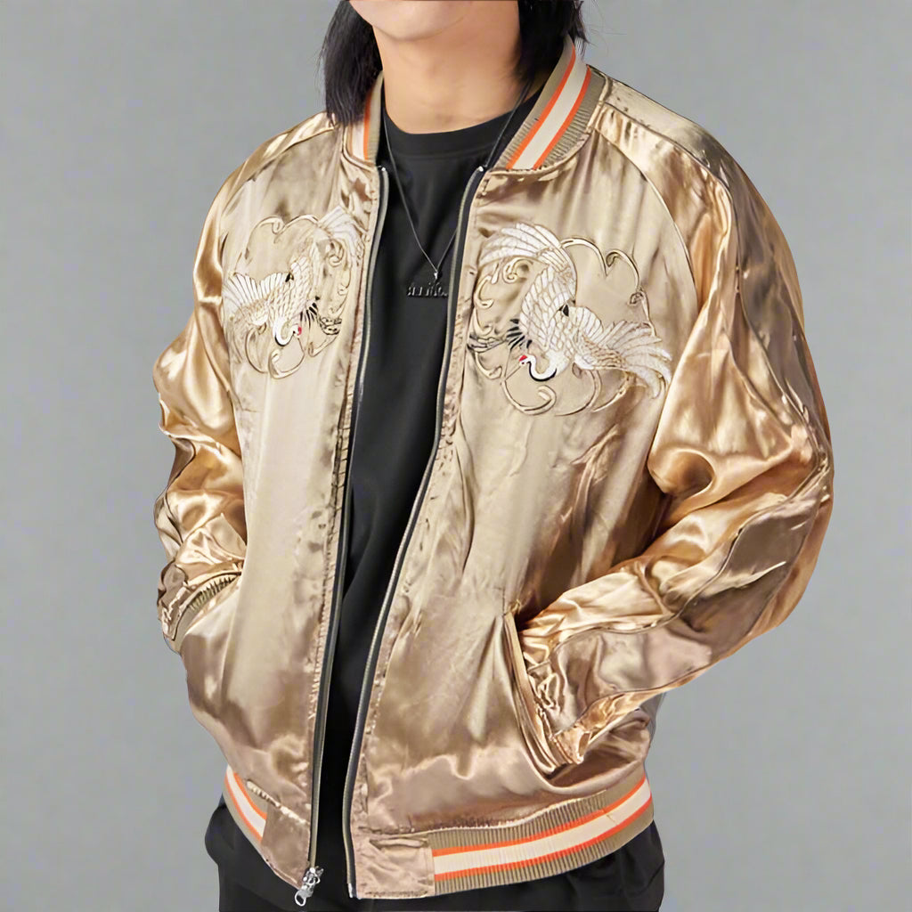 Versatile Travel Souvenir Jacket -  cultural embroidery - Reversible Travel Souvenir Jacket with Embroidery - View 3