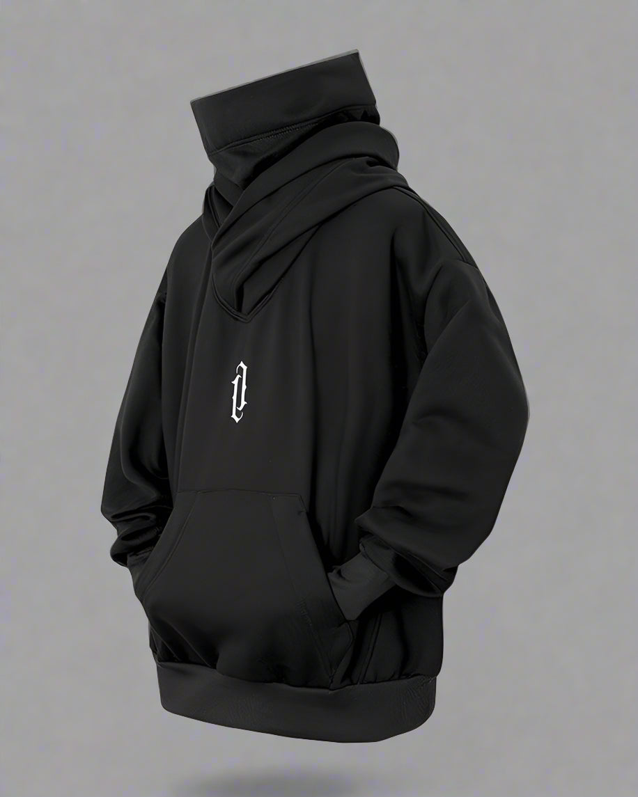 Versatile Turtleneck Scarf Hoodie -  breathable fabric - Stylish Versatile Turtleneck Scarf Hoodie for Everyday Wear - View 10