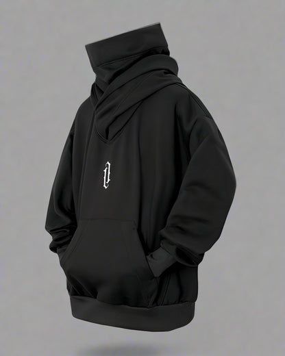 Versatile Turtleneck Scarf Hoodie -  breathable fabric - Stylish Versatile Turtleneck Scarf Hoodie for Everyday Wear - View 10