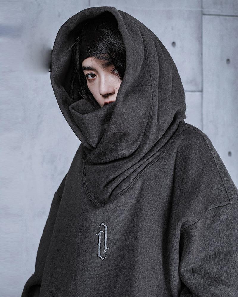 Versatile Turtleneck Scarf Hoodie -  urban fashion - Stylish Versatile Turtleneck Scarf Hoodie for Everyday Wear - View 7
