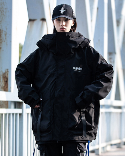 Versatile Unisex 2-in-1 Jacket -  techwear jacket - Unisex 2-in-1 Jacket for Stylish Urban Living - View 7