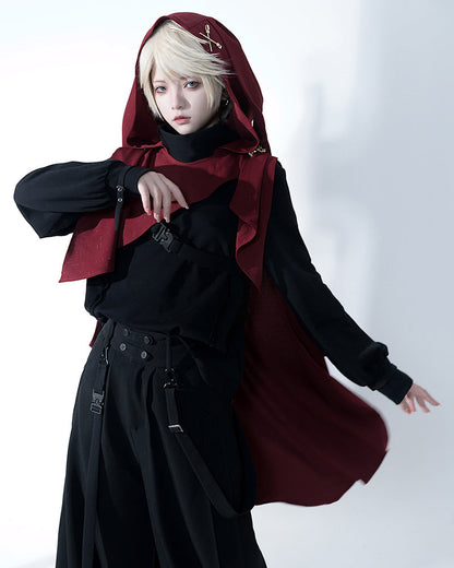 Versatile Unisex Dark Outfit Set -  comfortable outfit - Versatile Unisex Dark Outfit Set for Any Occasion - View 5