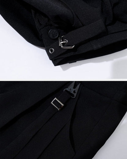 Versatile Unisex Dark Outfit Set - New Arrivals - Versatile Unisex Dark Outfit Set for Any Occasion - View 19