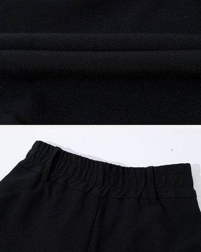 Versatile Unisex Dark Outfit Set - stylish outfit set - Versatile Unisex Dark Outfit Set for Any Occasion - View 20