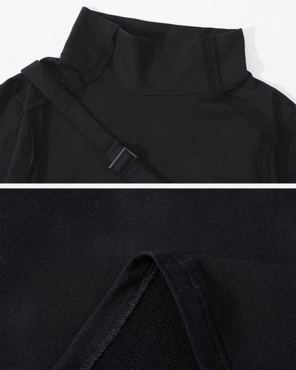 Versatile Unisex Dark Outfit Set -  techwear outfit - Versatile Unisex Dark Outfit Set for Any Occasion - View 17