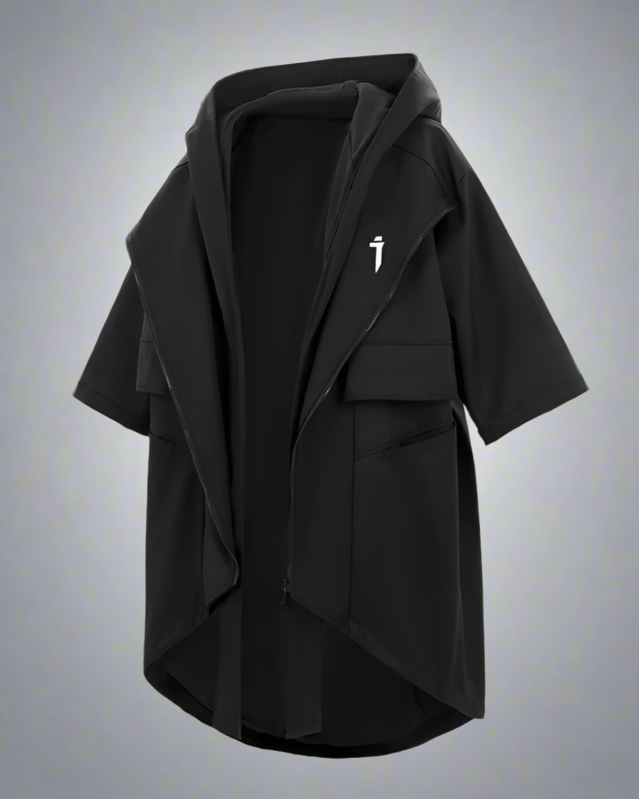 Versatile Unisex Techwear Jacket -  adjustable fit jacket - Versatile Unisex Techwear Jacket for All Seasons - View 10