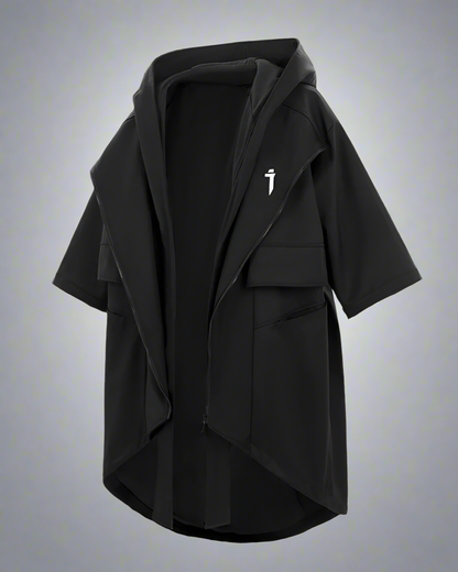 Versatile Unisex Techwear Jacket -  adjustable fit jacket - Versatile Unisex Techwear Jacket for All Seasons - View 10